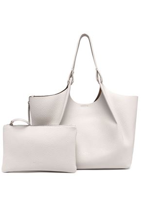 Dua bag in white double grain maxi leather GIANNI CHIARINI | BS9720RNGDBL13347